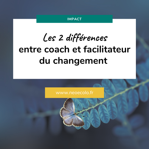 Coach et facilitateur du changement : les 2 différences